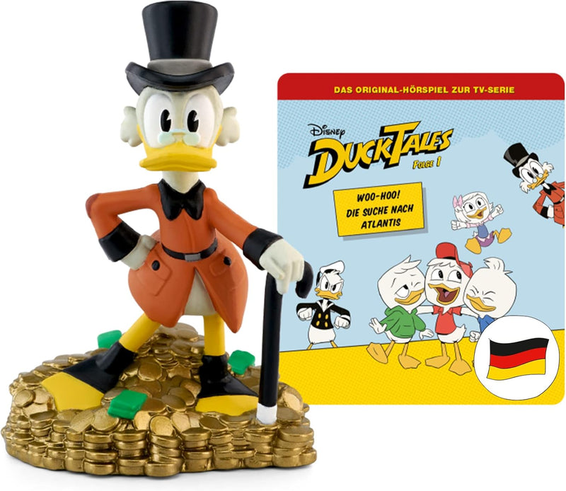 tonies Hörfiguren für Toniebox, Disney DuckTales – Woohoo! / Die Suche nach Atlantis, Hörspiel für K