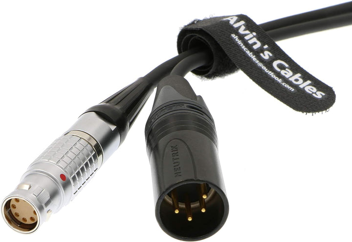 Alvin's Cables XLR 4 Pin Stecker auf 2B 8 Pin Buchse Stromkabel für Alexa Mini oder Amira