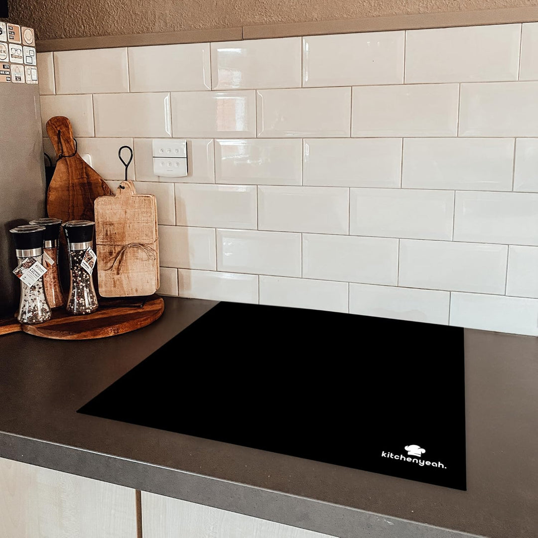 KitchenYeah© Herdabdeckplatte Einteilig Induktionsmatte Küche Abdeckung Ceranfeld Herd Abdeckplatte