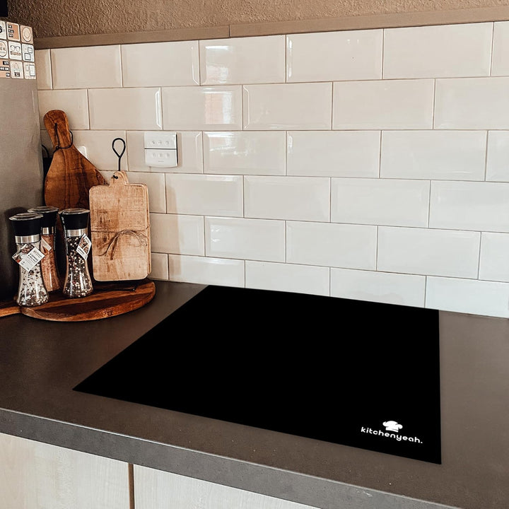KitchenYeah© Herdabdeckplatte Einteilig Induktionsmatte Küche Abdeckung Ceranfeld Herd Abdeckplatte