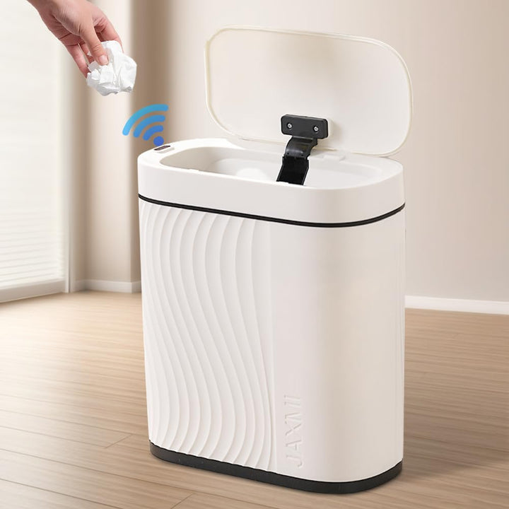 Mülleimer mit Sensor 8L Badezimmer Mülleimer,Automatischer Mülleimer mit Deckel Mülleimer Schmal - G