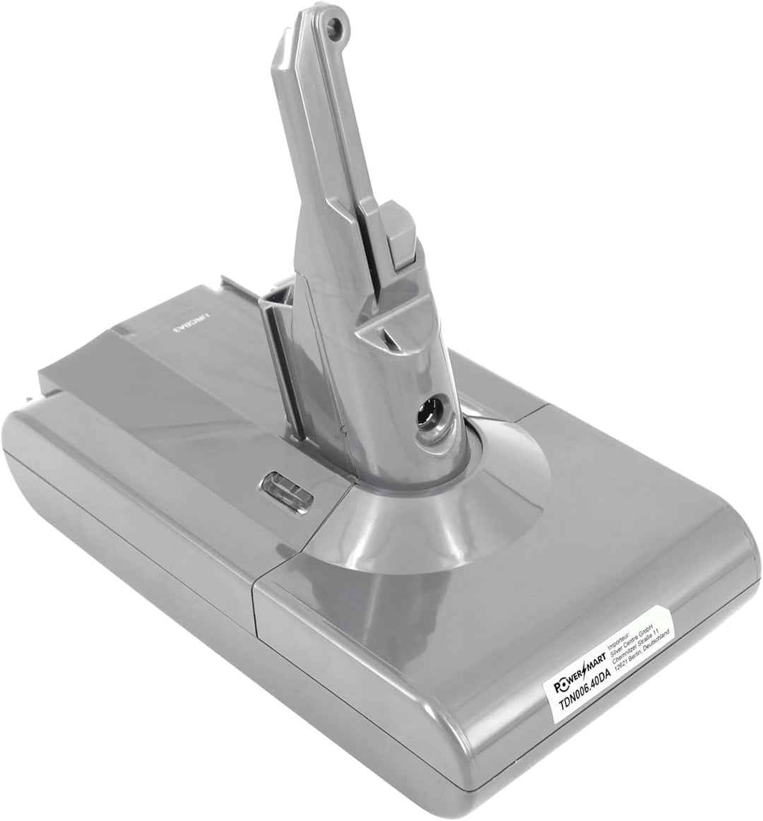 PowerSmart® 3900mAh 21,60V Li-ion Akku 215681, Ersatz für Dyson V8 Absolute, Absolute+, SV10, Total