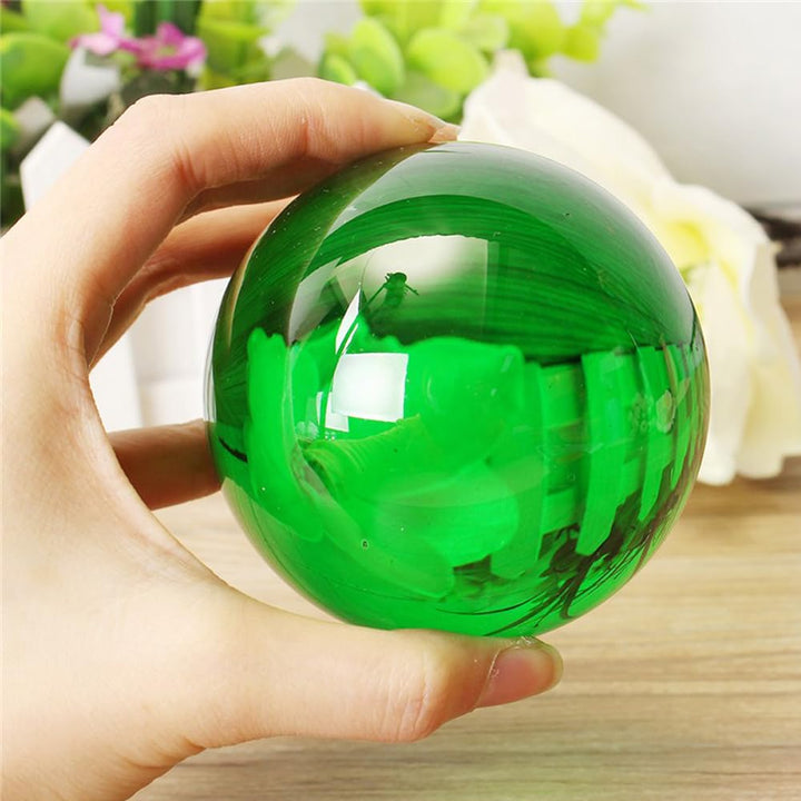 DSJUGGLING Kontakt-Jonglierball aus Acryl, ca. 76 mm Grün (Forest Green) 76mm/3inch, Grün (Forest Gr