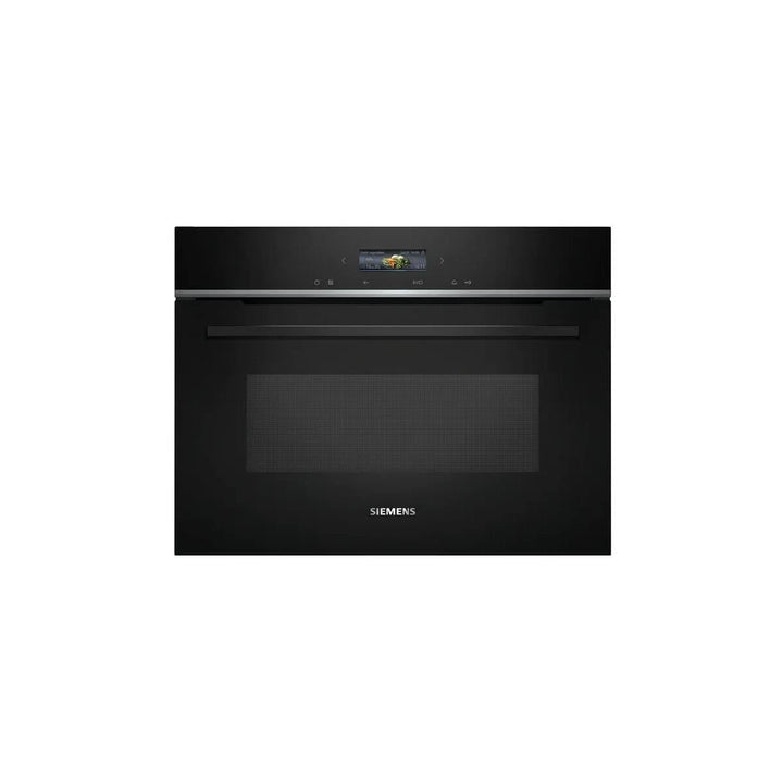 Siemens CE732GXB1 iQ700 Einbau-Mikrowelle, 60 x 45 cm, Schwarz, cookControl10 - Automatikprogramme,