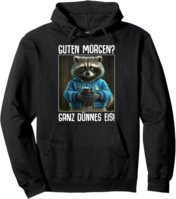 Kaffee Morgenmuffel Mitarbeiter Spruch Lustig Fun Geschenk Pullover Hoodie
