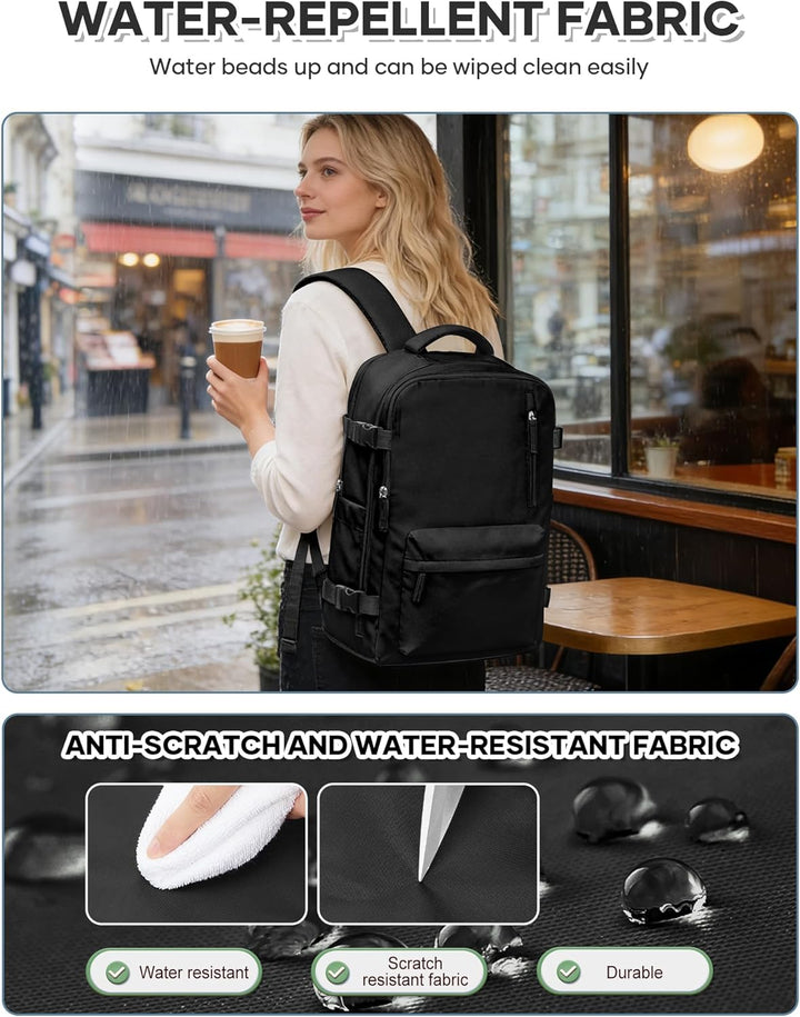 BJLFS Vakuum Rucksack Handgepäck Ryanair Gross Reiserucksack Handgepäck Flugzeug,Airbag Rucksack mit