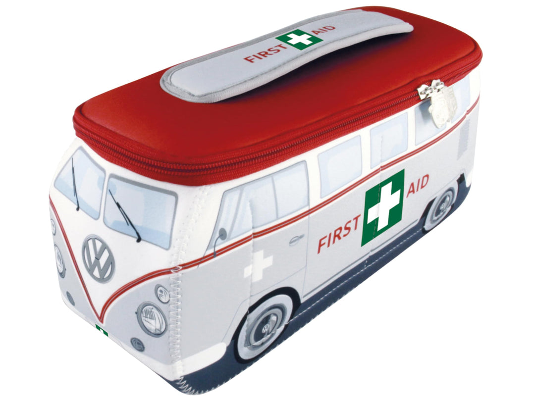 BRISA VW Collection - T1 Bulli Bus Kulturbeutel Kosmetiktasche | Volkswagen Universaltasche Waschbeu