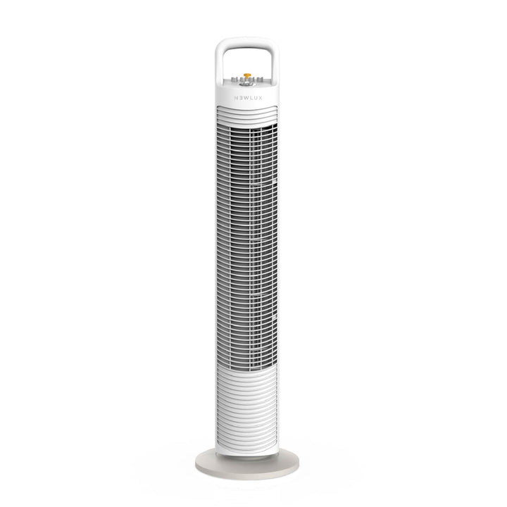 Newlux - Turmventilator ohne Flügel W80 (45W) 3 Geschwindigkeitsstufen, 70° Oszillation und Timer 12