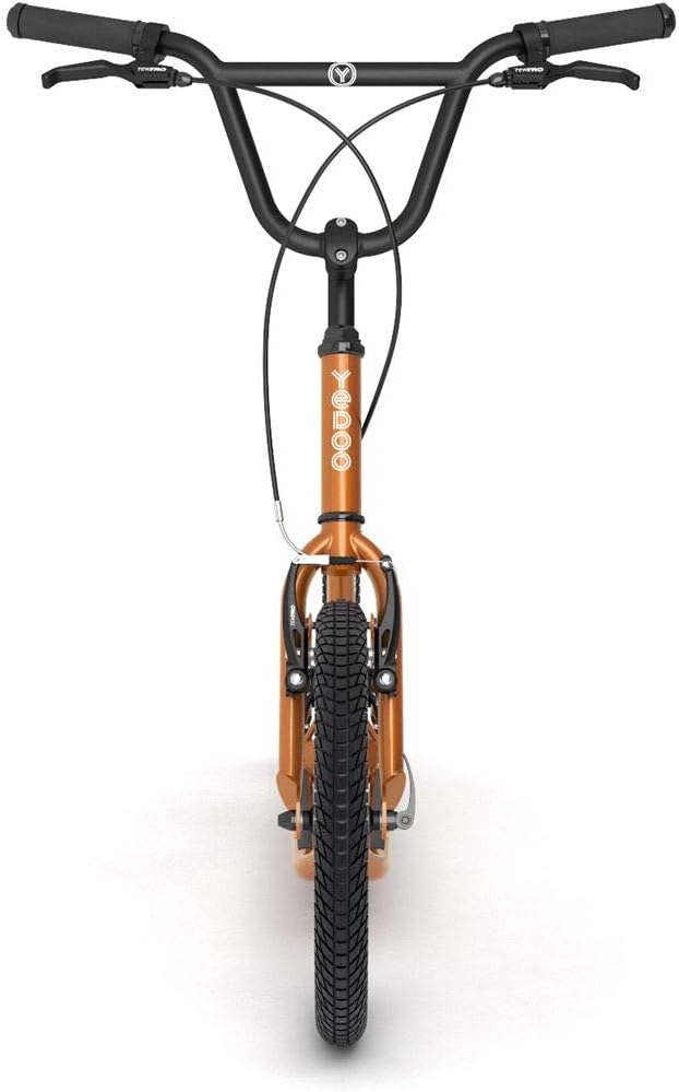 Yedoo S1616 Tretroller - bis 150 kg, mit Luftreifen 16/16 - Kickscooter für Erwachsene mit verstellb