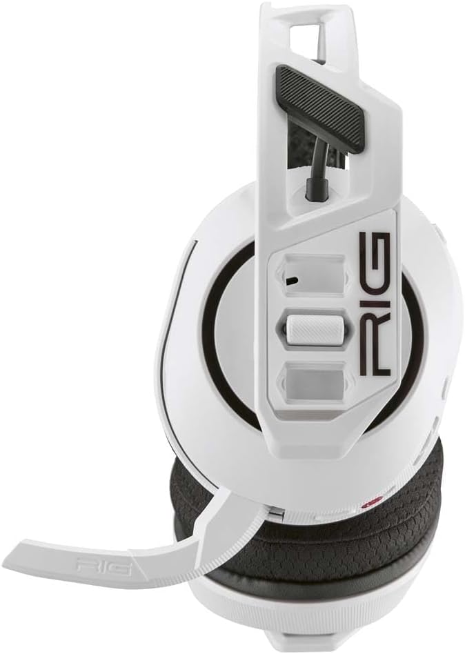 RIG 600 Max HS Weisses Gaming-Headset, Sony-lizenziert für PS5. Kabelloses Stereo-Gaming-Headset für