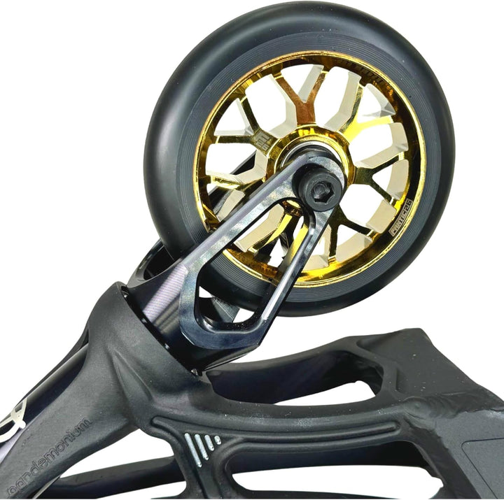 Fantic26 Spy7 Stunt Scooter Rolle I Trick I Tret I Kinder I Roller I Wheel I 110mm I ABEC-11 I Schne