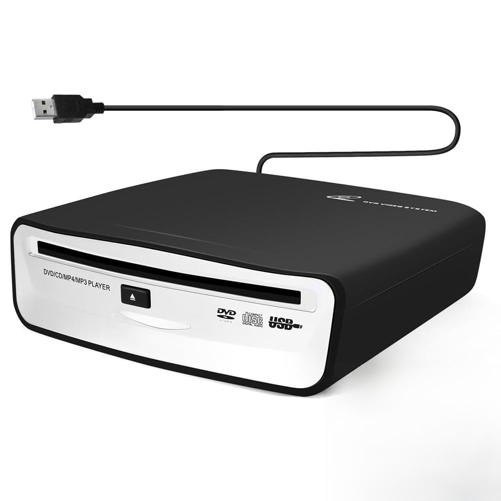 Universell Tragbarer Externer CD-Player Fürs Auto, Kann An Den USB-Anschluss im Auto, Laptop oder Fe