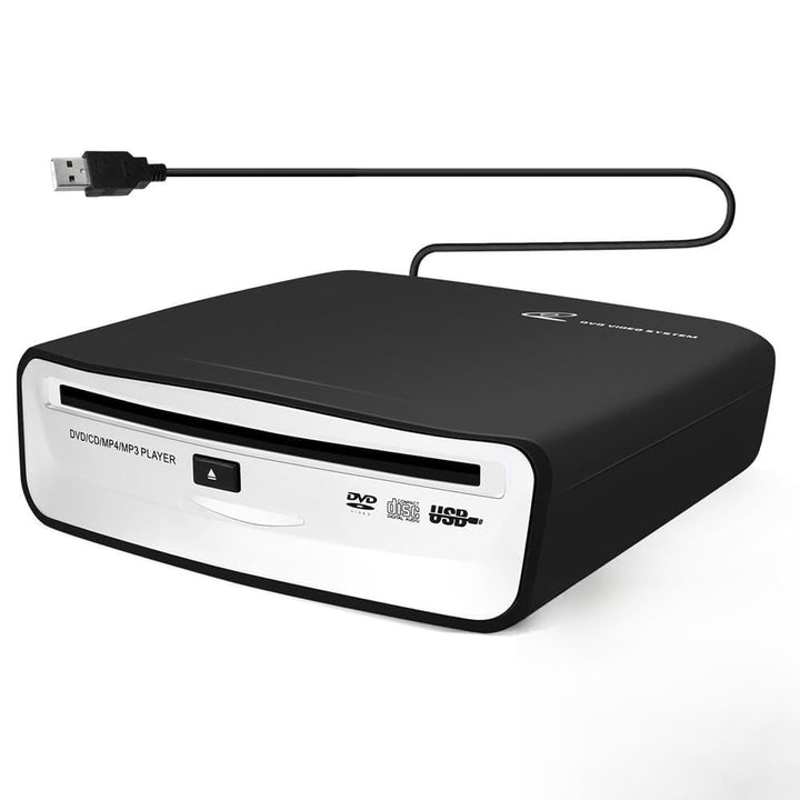 Universell Tragbarer Externer CD-Player Fürs Auto, Kann An Den USB-Anschluss im Auto, Laptop oder Fe