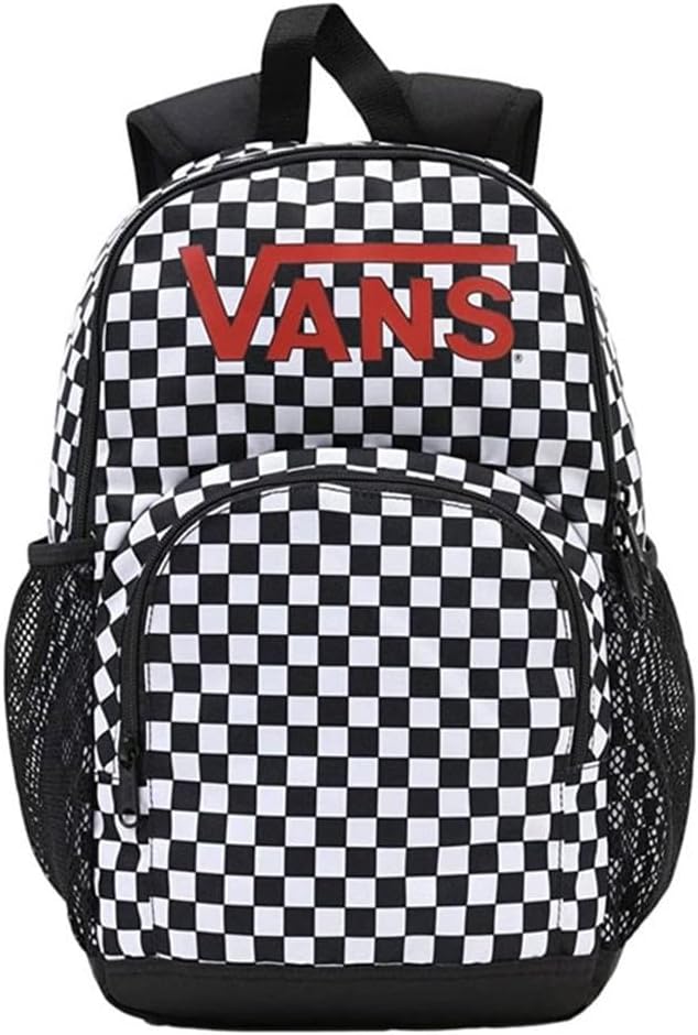 Vans Unisex Kinder Alumni Rucksack Rucksack (1er Pack) Einheitsgrösse Schachbrett Schwarz-weiss, Ein