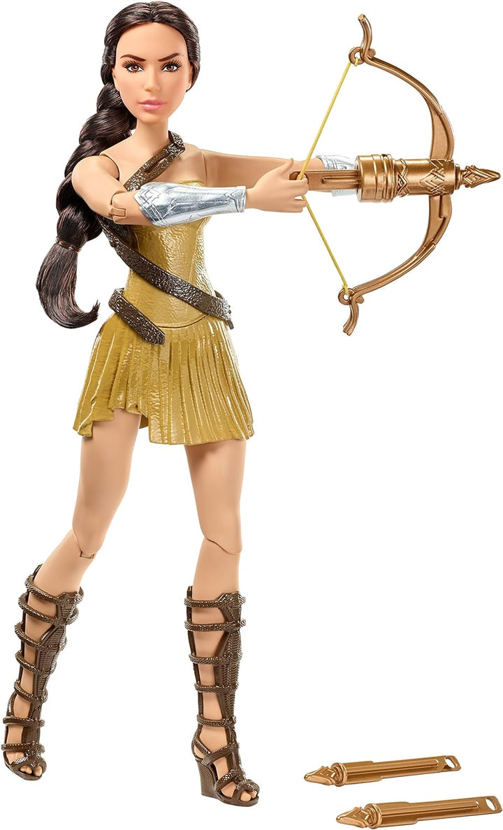 DC Comics FDF35 Battle-Ready Wonder Woman Puppe, Actionfigur, bereit für den Kampf Wonder Women mit