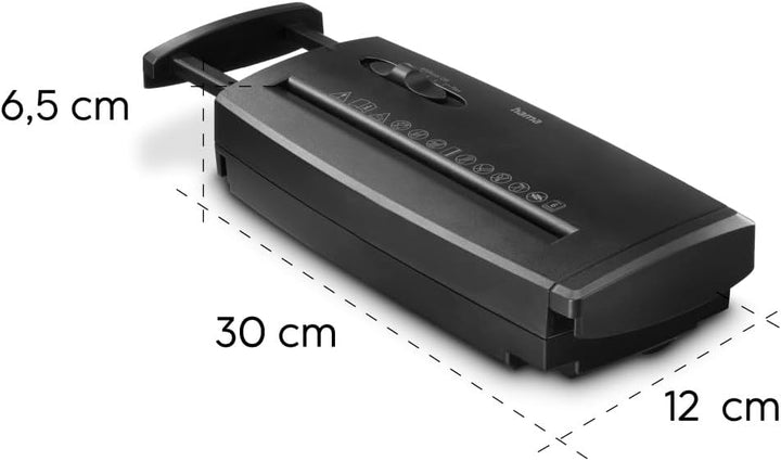 Aktenvernichter Classic S60, Schredder mit Sicherheitsstufe P2 T2 E2