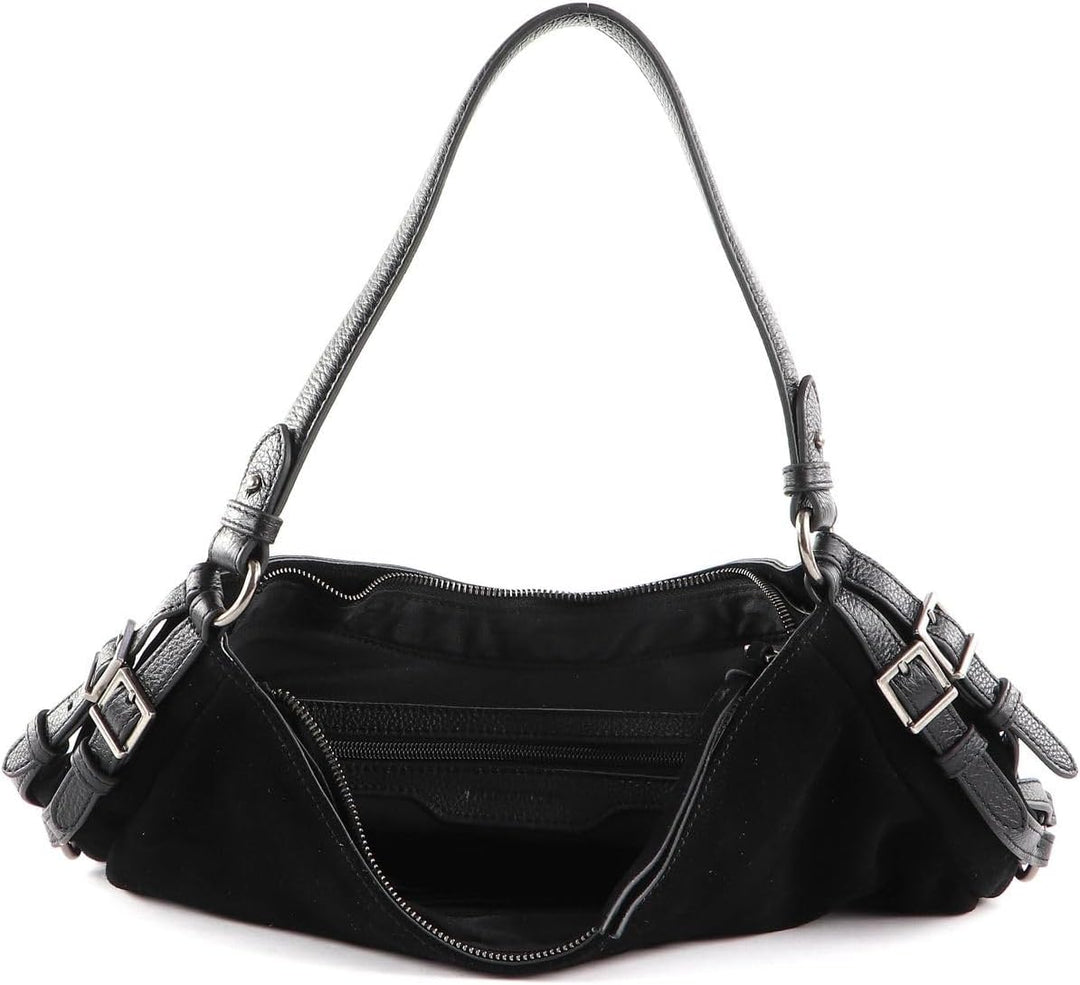 FREDsBRUDER Sylvin Schultertasche Leder 39 cm