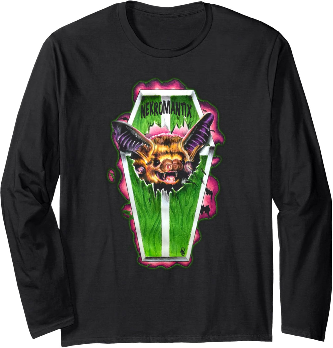 Nekromantix - Coffin - Official Merchandise Langarmshirt