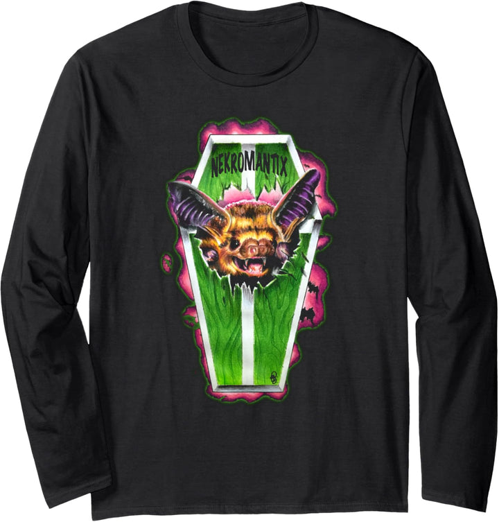 Nekromantix - Coffin - Official Merchandise Langarmshirt