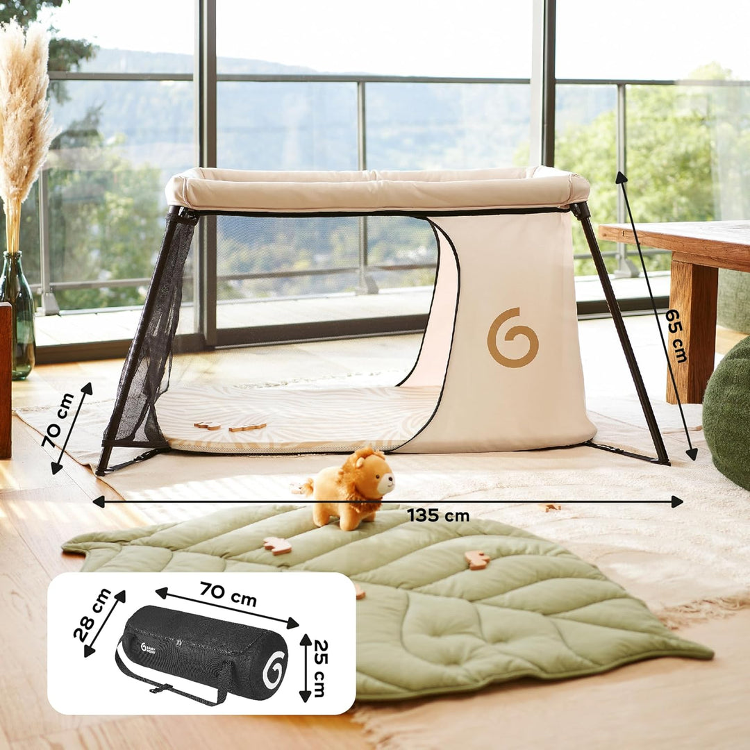 Babymoov Reisebett Moov & Sleep, Ultrakompakt und leicht (