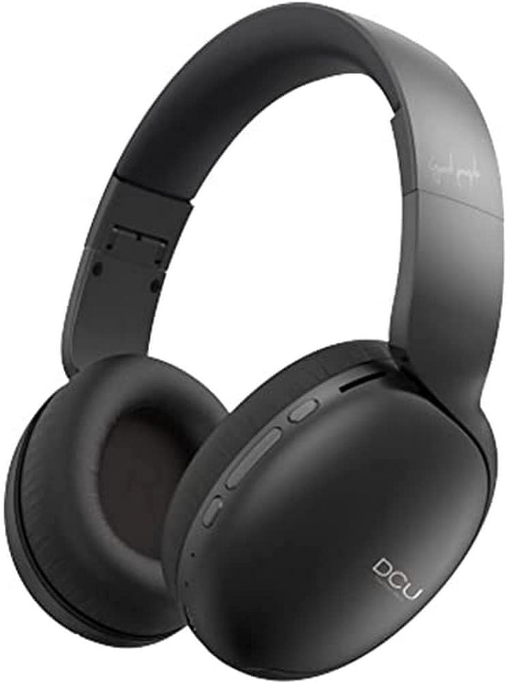 DCU TECNOLOGIC | Bluetooth-Kopfhörer, Faltbare Kopfhörer, kabellos und verkabelt, Multifunktion, 8 h