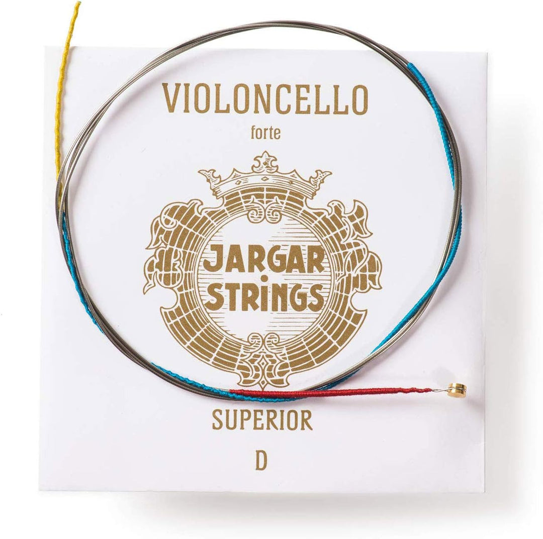 JARGAR Ce-DSF Cello Superior D-Saite, forte (1,02mm) für Cello Forte / Heavy Rot // Red, Forte / Hea