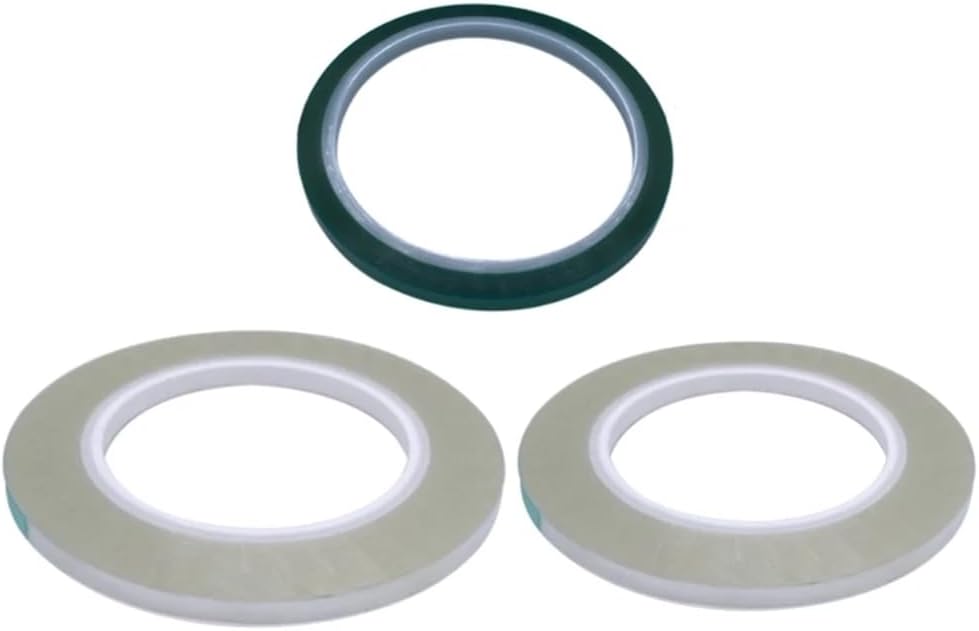 NEU 1/4 125 M X 2 Stück Transparent-Vorspannband für Tonbandmaschinen