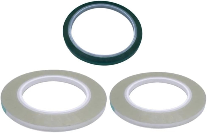 NEU 1/4 125 M X 2 Stück Transparent-Vorspannband für Tonbandmaschinen
