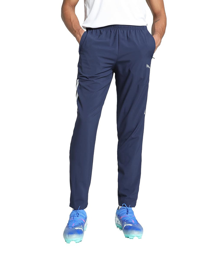 PUMA Herren Pants Teamliga Sideline Pants S Peacoat-puma Black-puma White, S Peacoat-puma Black-puma