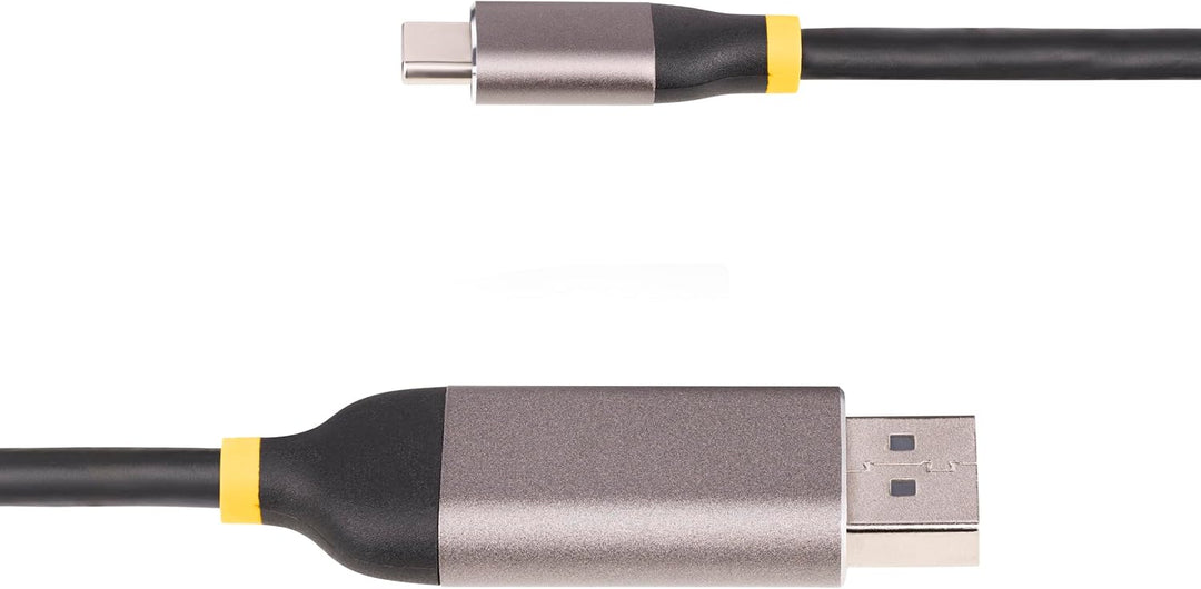 StarTech 3m USB-C auf DP 1.4 Kabel, 8K 60Hz, HDR10 (142-USBC-DP-8K-10F) | 4K 144Hz, DP Alt Mode, USB