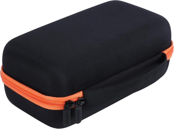 Hart Schutz Hülle Etui Tasche für Brother P-Touch PTH110 Monochrom Beschriftungsgerät (Schwarz + Ora