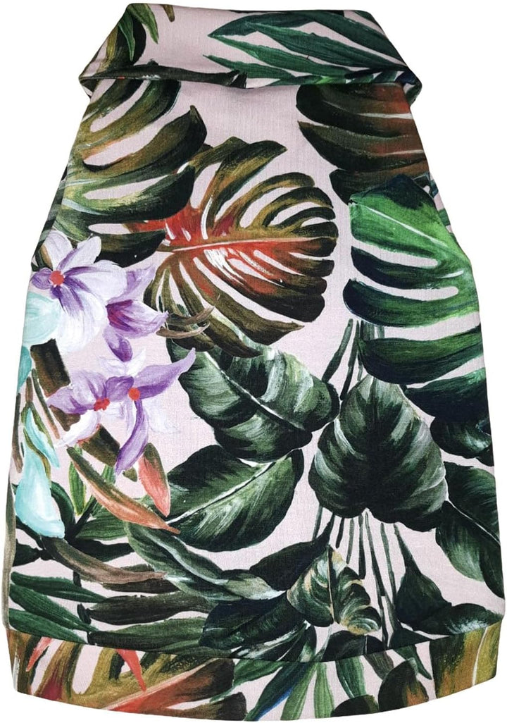 Hawaiian T-Shirt fьr Sphynx und nackte Katzen, Grцяe M Medium Hawaiian Green, Medium Hawaiian Green