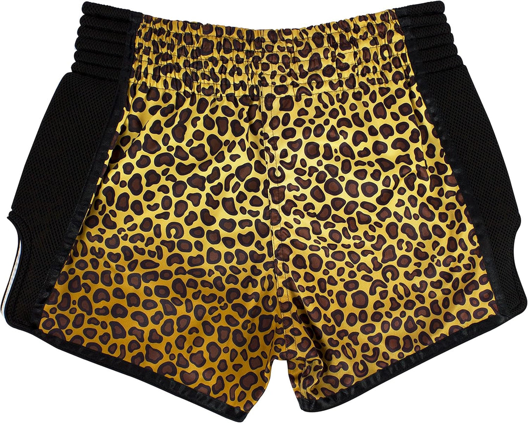 Fairtex Herren Boxen Shorts Training Kampfsport XXL Leopard Skin, XXL Leopard Skin