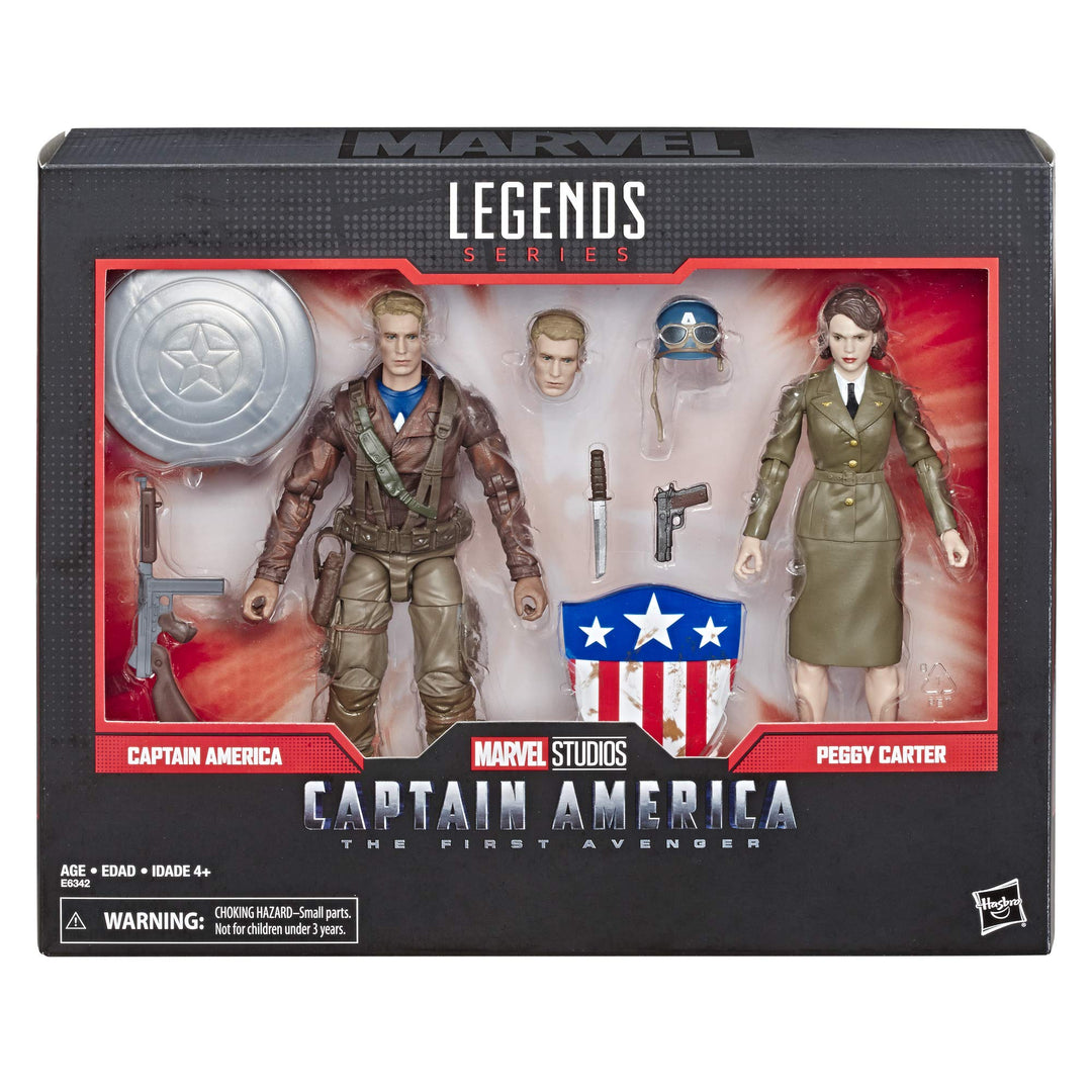 Marvel Legends Serie Captain America: The First Avenger, 15,2 cm Skala, Film-inspirierte Captain Ame