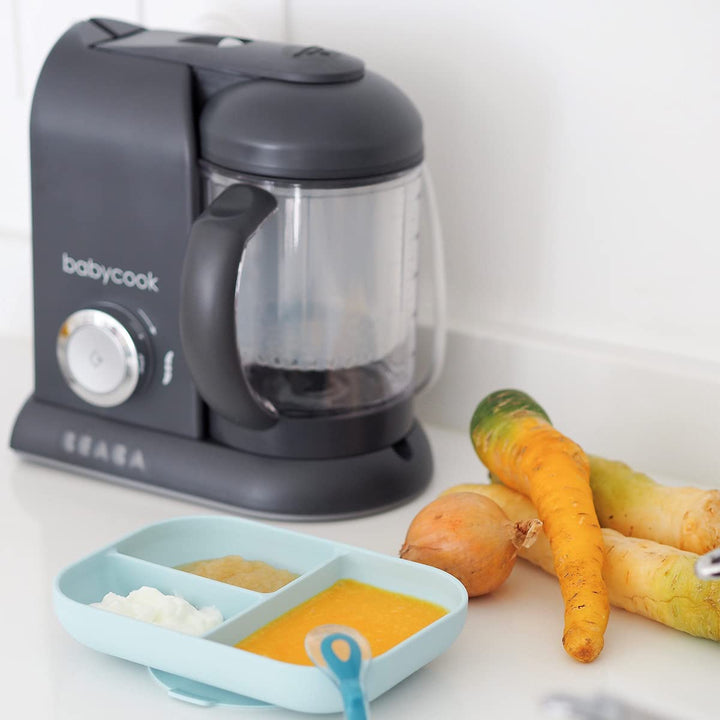 BÉABA - Babycook Solo - 4 in 1 Babynahrungszubereiter - Schonender Dampfgarer - Schnelles Dampfgaren