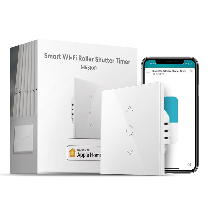 meross WLAN Rolladenschalter funktioniert mit Homekit, Alexa Rollladen, Smart Jalousien Schalter ben
