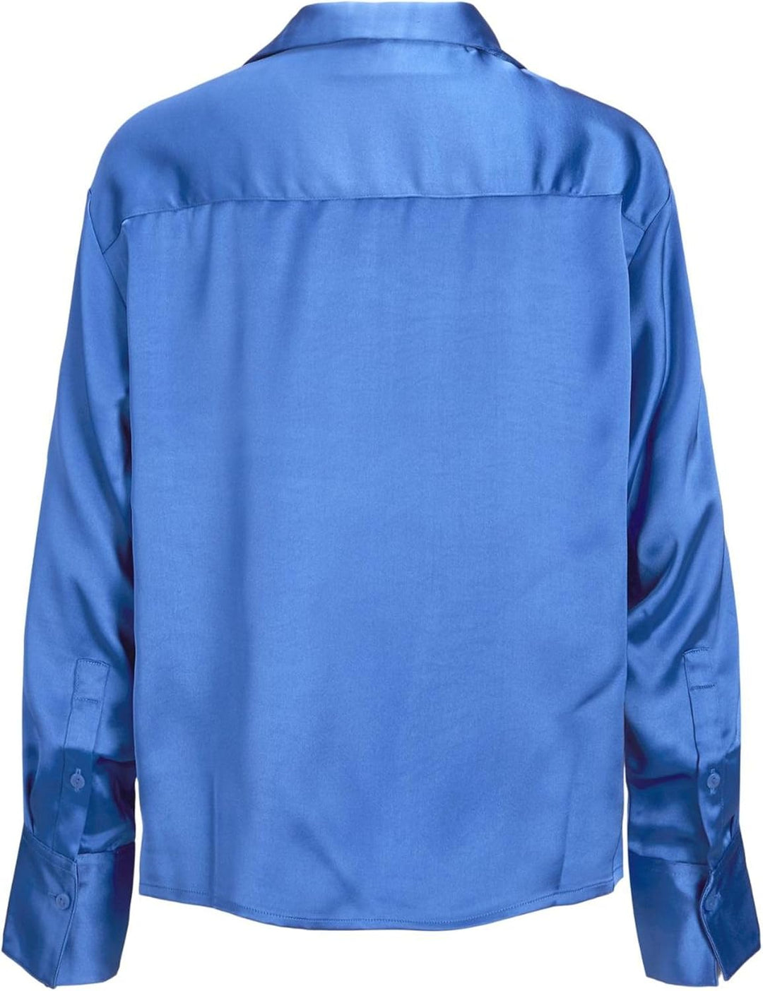 JACK & JONES Damen Jjxx Jxeva Ls Comfort Satin Shirt Noos Bluse M Blue Iolite, M Blue Iolite