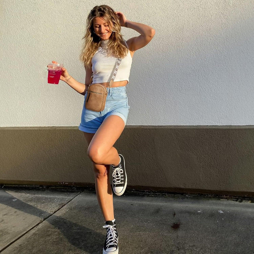 BOSTANTEN Handytasche zum Umhängen Leder, Damen Handy Umhängetasche, Handytasche mit Geldbörse zum U