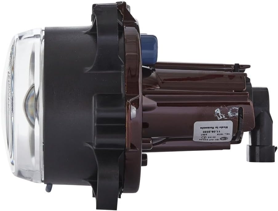 HELLA - Halogen/DE/FF-Hauptscheinwerfer - 90mm Performance - 12V - rund - Einbau - gehärtete Streusc