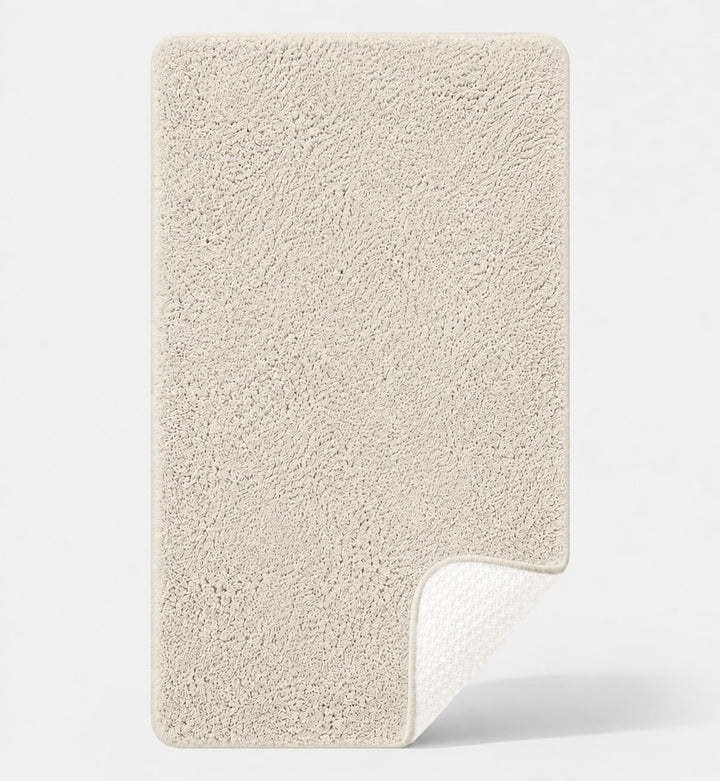 Brandsseller Badematte 70x120 cm Badezimmerteppich Badvorleger Badeteppich Beige 70x120 cm Beige, 70