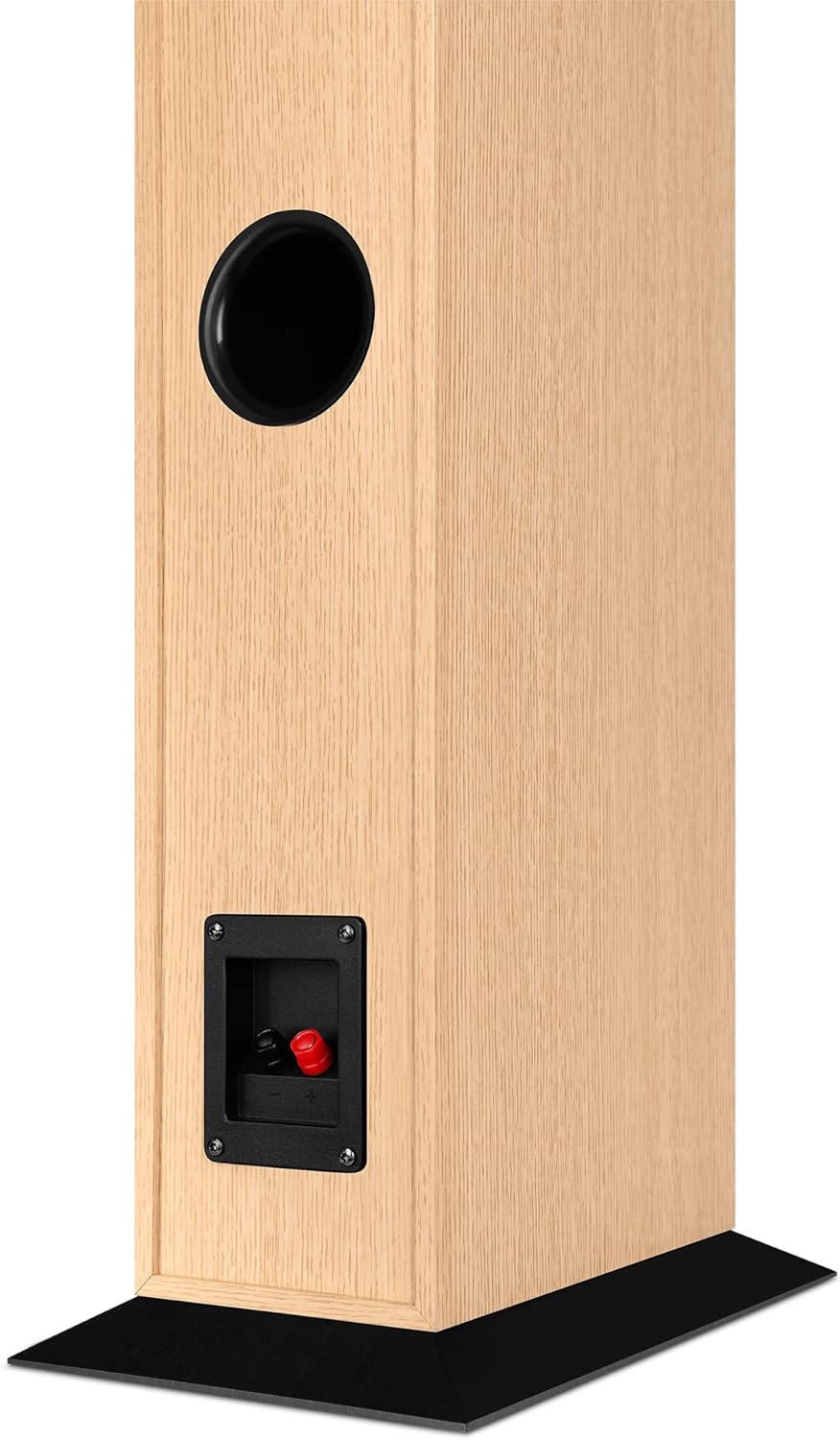 mohr 1 Paar Standlautsprecher SL15 Eiche Lautsprecherboxen, HiFi Klang zum günstigen Preis, Elegante