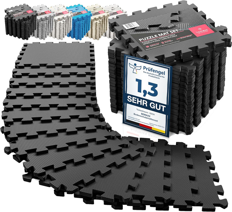 Schutzmatten Bodenschutzmatte Set Sportmatte Gymnastikmatte Puzzlematte: Puzzle Matte Fitnessmatte T