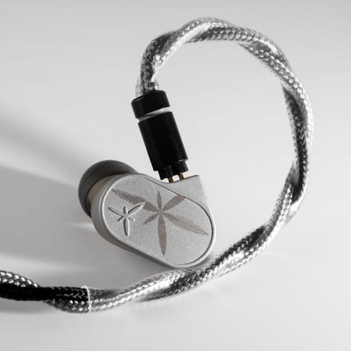 Moondrop LAN II Kopfhörer 4,4mm 3,5mm Stecker 0,78mm austauschbares Kabel 10mm Doppelkammer HiFi In-