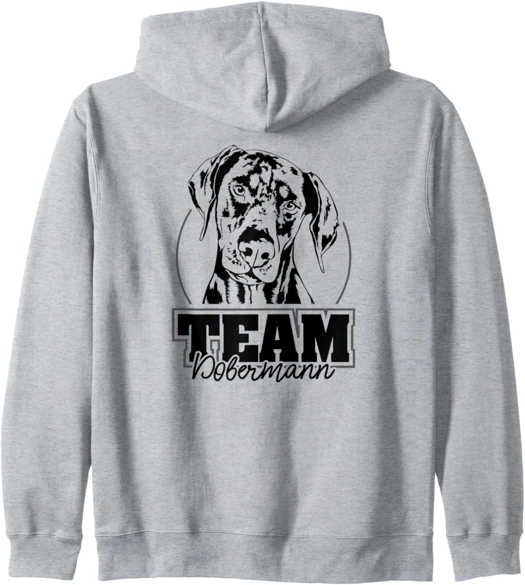 Dobermann IGP Hunde Hund Hundesport Kapuzenjacke