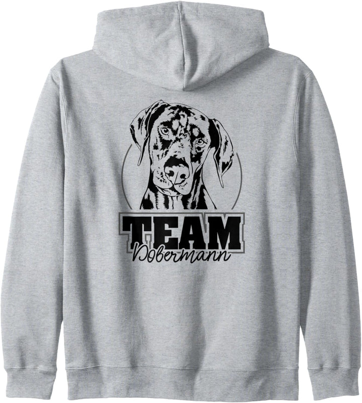 Dobermann IGP Hunde Hund Hundesport Kapuzenjacke