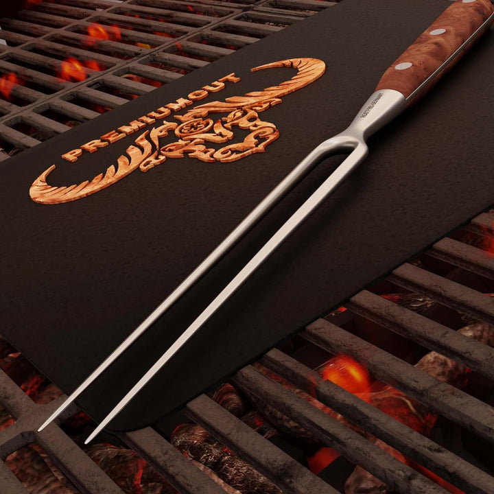 GIESSER seit 1776 - Made in Germany - Tranchiergabel 21 cm Tree of Life, PremiumCut Fork No 1, Fleis