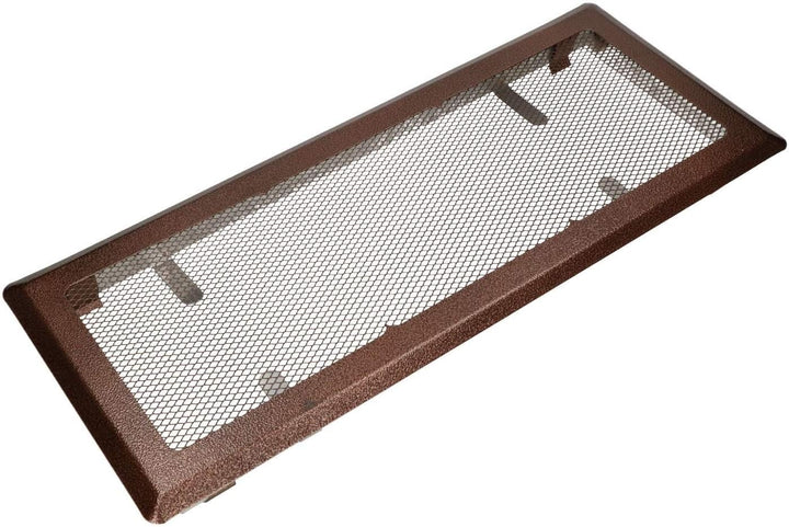 KOTARBAU Luftgitter 16 x 45 cm Kupfer - Antik Kamingitter Ofengitter Lüftungsgitter Warmluftgitter K