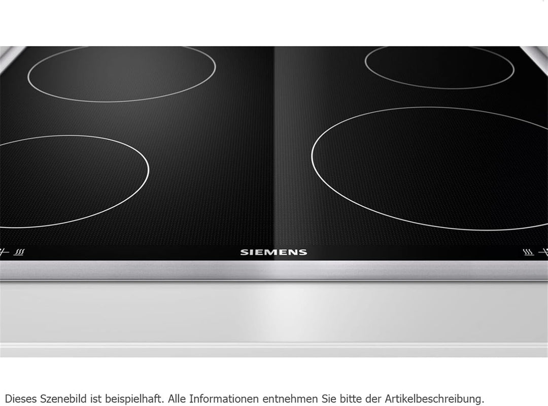 Siemens EA645GE17 iQ100 Kochfeld / 58.3 cm / Bedienung der Kochzonen über die Drehwähler am Einbauhe