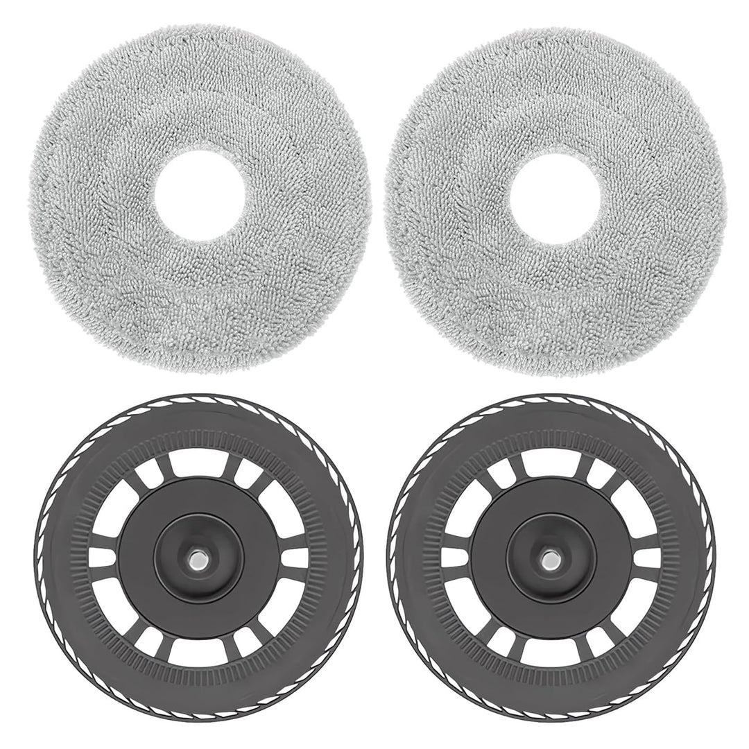 Wischpads mit Wischplatten Ersatzteile für Dreame L10s Pro Ultra Heat / L20 Ultra / X40 Ultra / X30