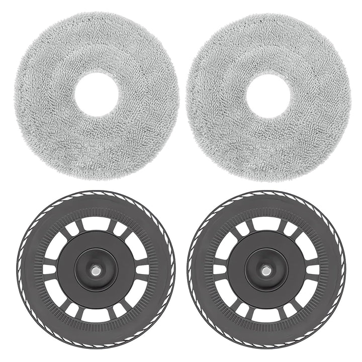 Wischpads mit Wischplatten Ersatzteile für Dreame L10s Pro Ultra Heat / L20 Ultra / X40 Ultra / X30